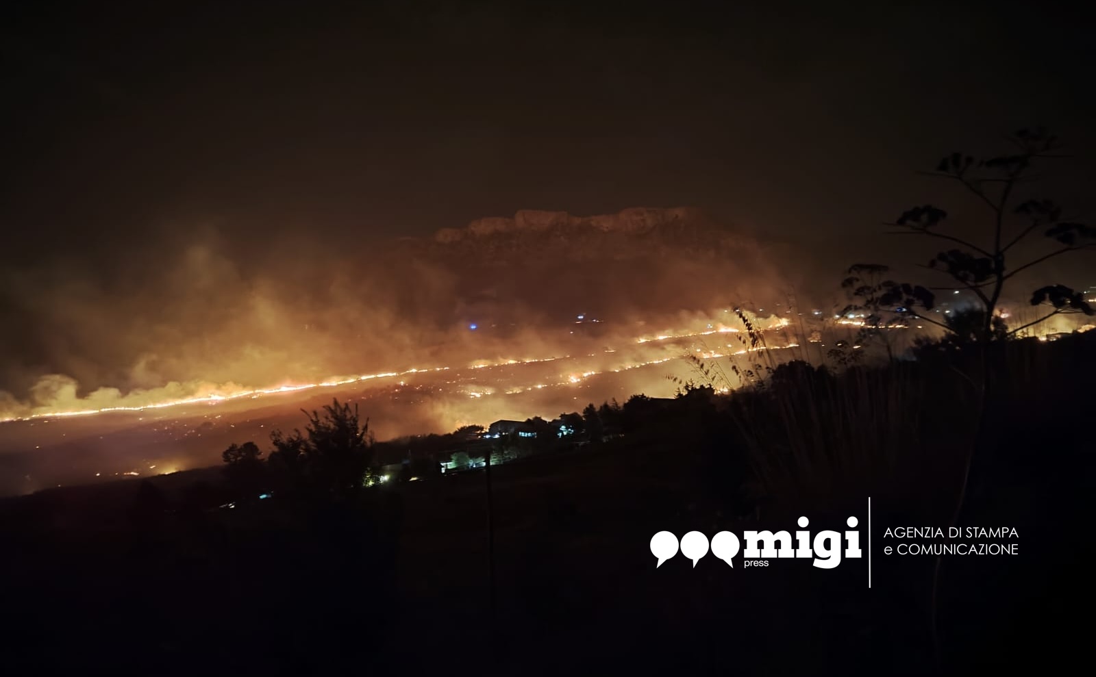 incendio poggio san francesco